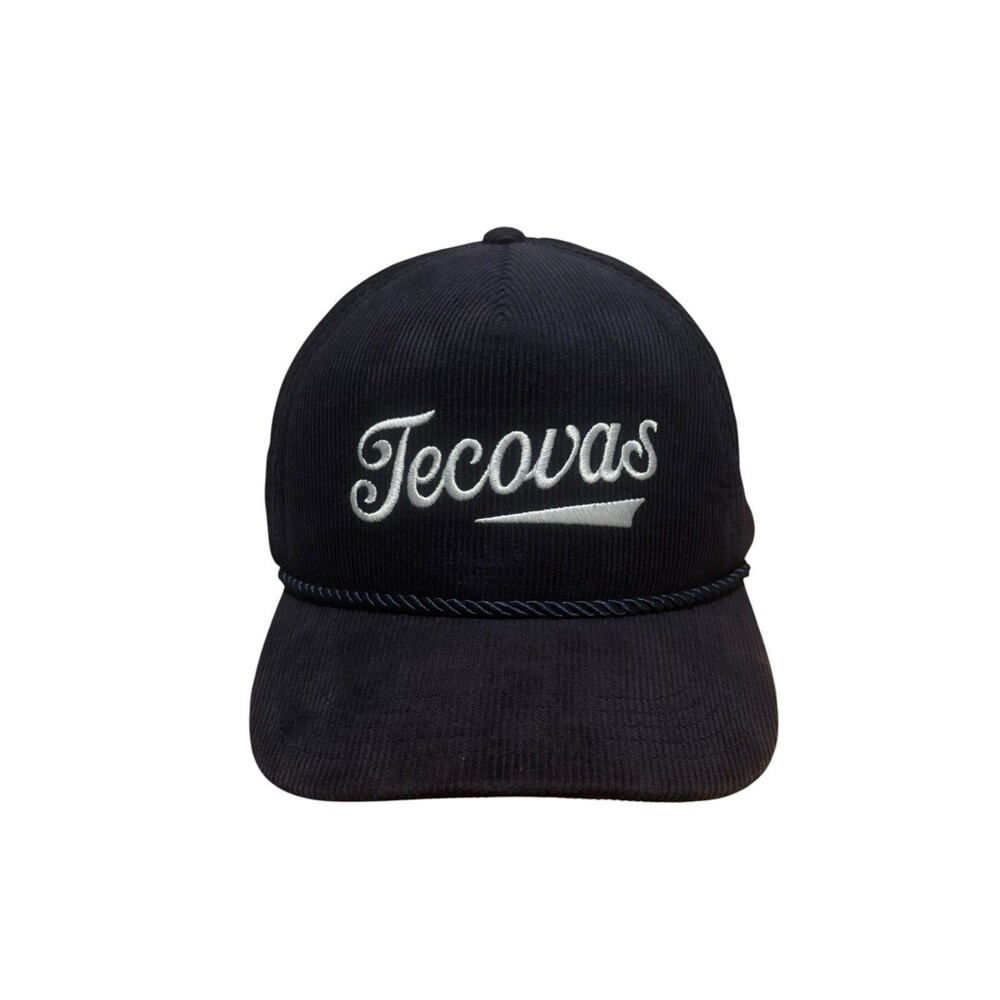 Tecovas Logo Corduroy Western Rope OSFA Trucker Snapback